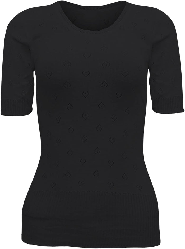Women's Short-Sleeve Thermal Top (S–3XL)