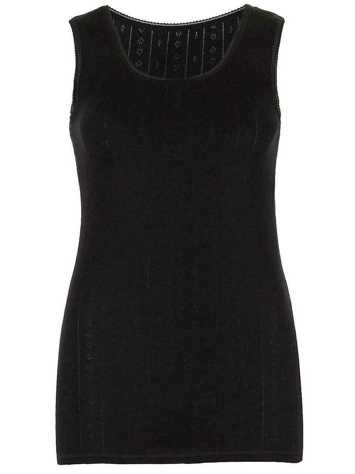 Women's Sleeveless Round-Neck Thermal Vest (S–3XL)