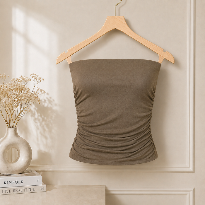 Women's Strapless Bandeau Tube Top (S–L & XXL–3XL)