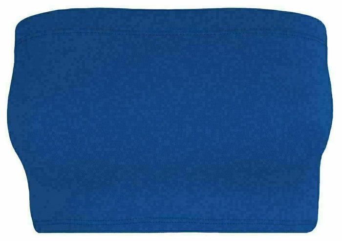 Women's Stretch Bandeau Crop Top (S/M–3XL)
