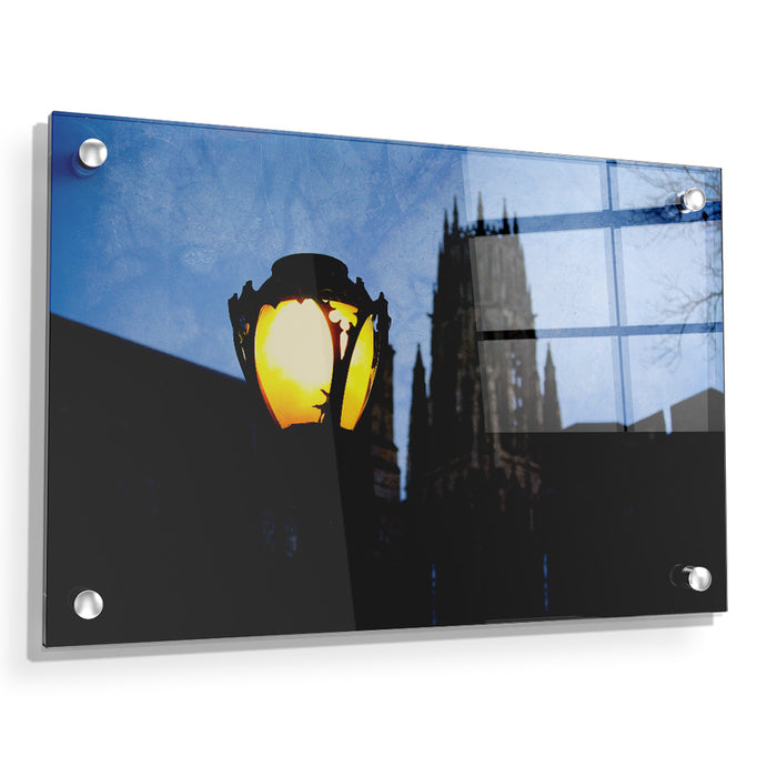 Yale Bulldogs - Dawn Harkness Tower - College Wall Art #Acrylic