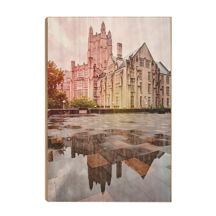 Yale Bulldogs - Stormy Sheffield-Sterling-Strathcona Hall #Wood