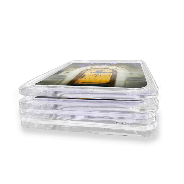 Yale Bulldogs - Trumbull College Drink Coaster