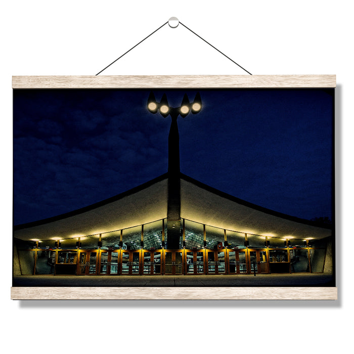 Yale Bulldogs - Whale Tail Night - College Wall Art #Hanging Canvas