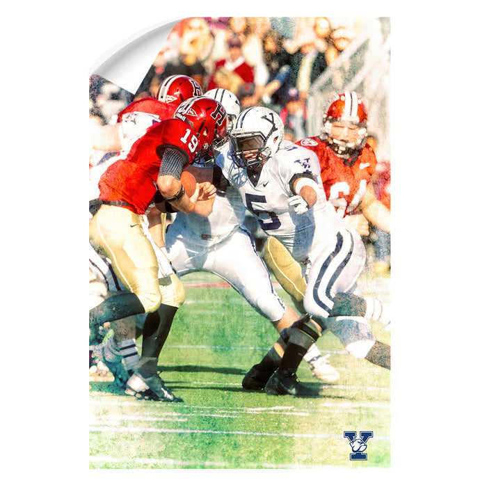 Yale Bulldogs - Yale Football - College Wall Art #Wall Decal