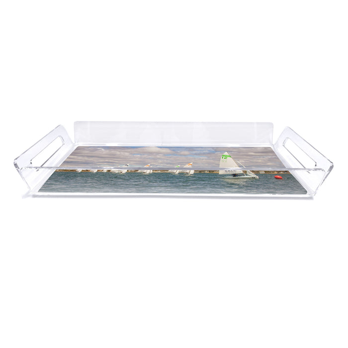 Yale Bulldogs - Yale Sailing Decorative Tray